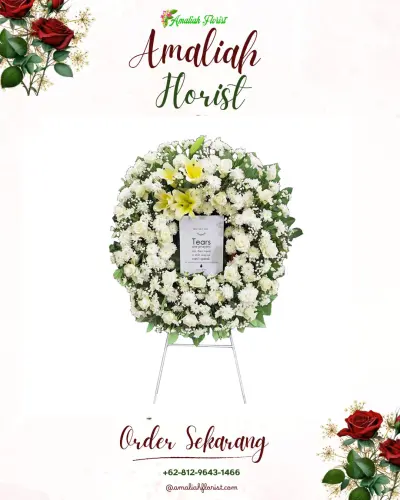 Krans Bunga Duka Cita di Segeran Kidul